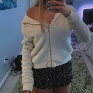 Juicy couture fuzzy jacket